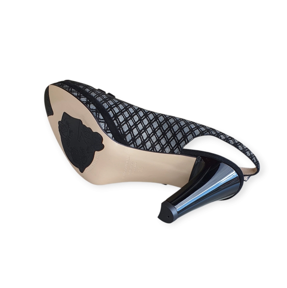 5074 Cam rombo nero-bianco